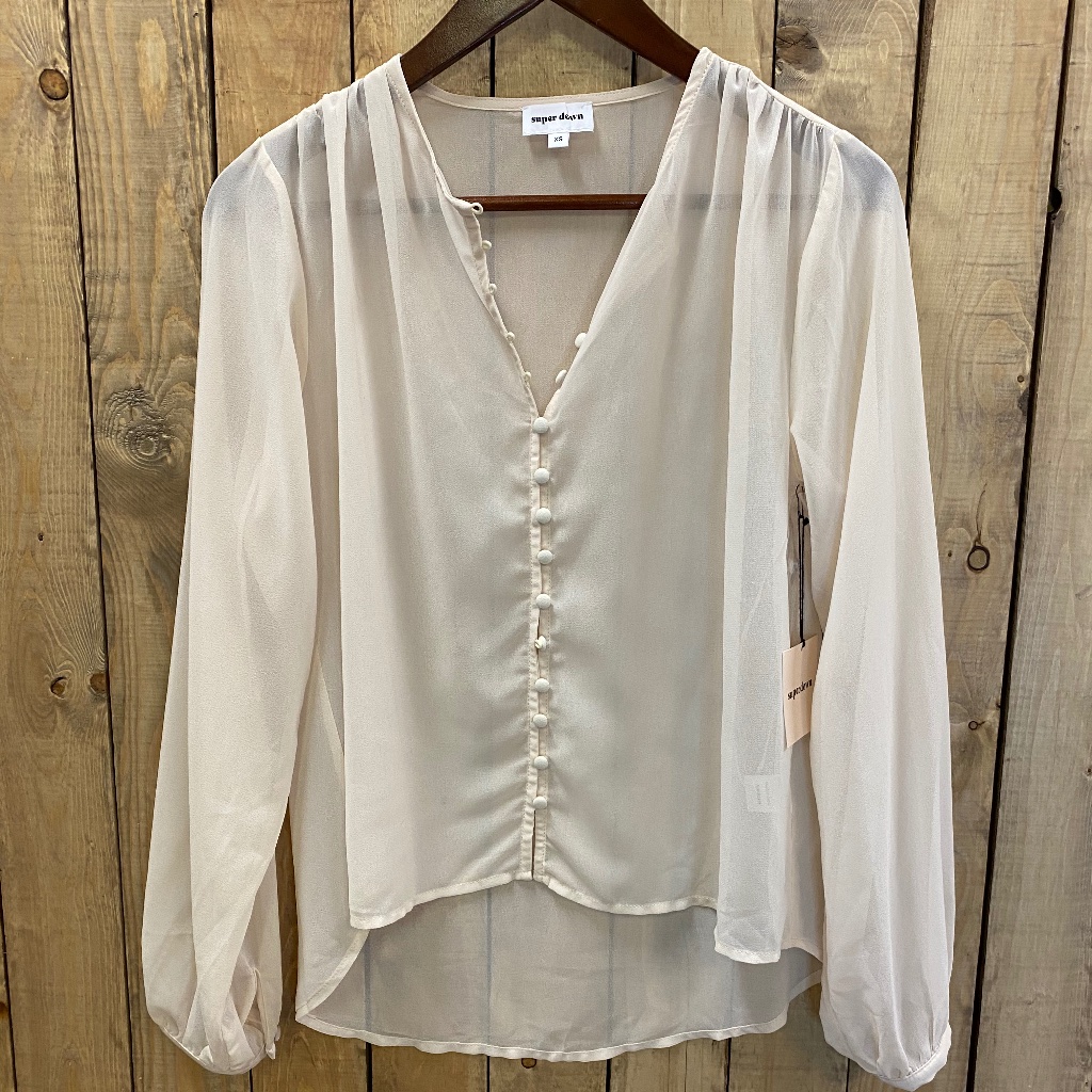 Super Down Blouse